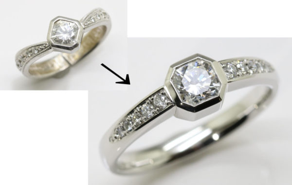 リフォーム：指輪のデザインを変えて
